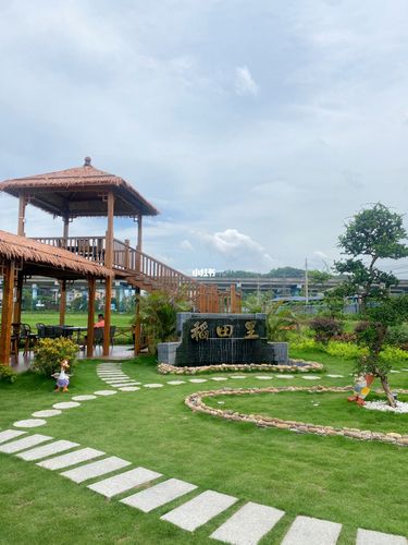 92位于花都区的马岭村新开了一家台式餐, 环境有点太赞.