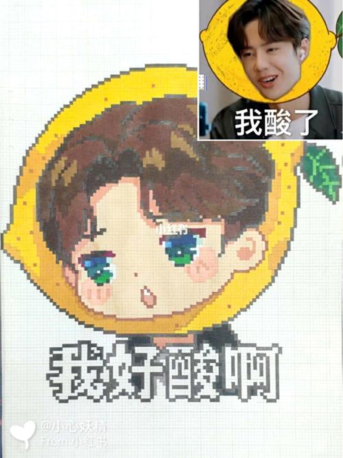 q版王一博表情包像素画(九)_表情包_王一博_影视_明星
