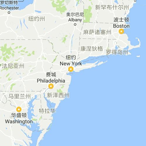 篇 我并没有按地图从 华盛顿-费城-纽约-波士顿 的从南至北的地理顺序