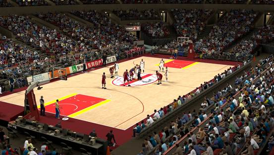 nba2k online2016年9月13日更新内容 全新中国赛专属球场