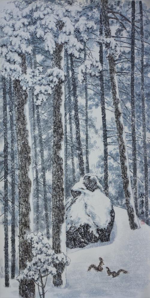 静悟澄怀 顺笔游心 ～著名画家贾荣章先生 国画作品欣赏