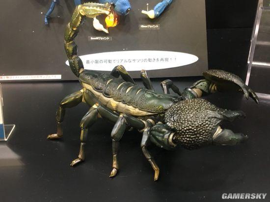 日厂推出奇葩手办 蝎子螃蟹小龙虾应有尽有