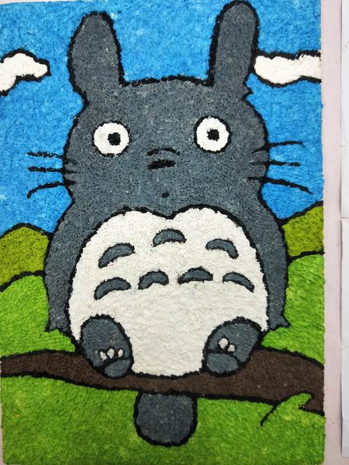 18音乐1期末手工——纸浆画