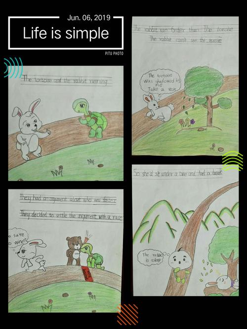 新安县学林小学第三届英语绘本diy大赛优秀作品展 写美篇 五六年级以"