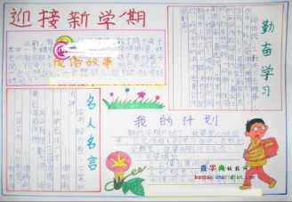 规范坐姿和强化课堂规则手抄报 交通规则手抄报