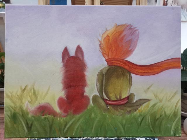 成人零基础油画作品合集分享,简单自学零基础油画素材大全