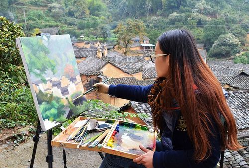 画家村(组照)(刘碧娣)