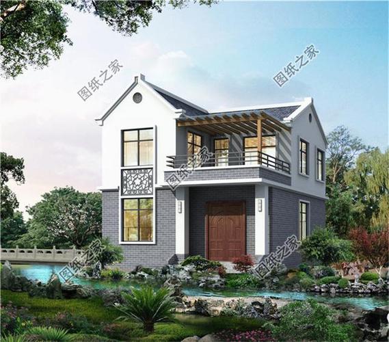 农村中式仿古别墅设计图纸,尽显陶然雅舍,生活之美