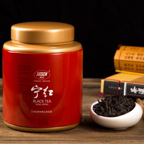新品促销江西红茶宁红工夫茶修水宁红茶香实惠袋装罐装255g