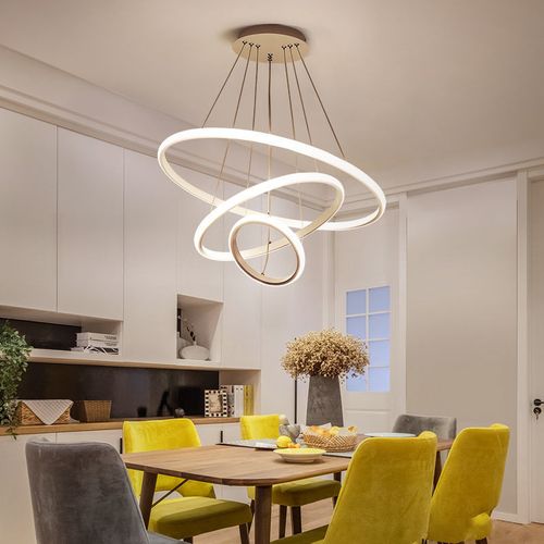 北欧后现代三头吊灯简约餐厅灯具创意客厅灯艺术大气