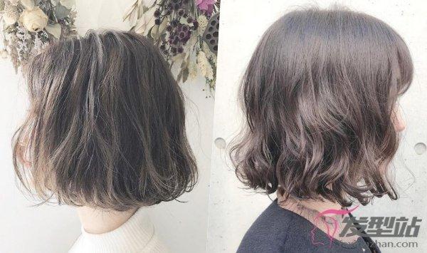 度,反而是让发尾有一个层次弧度,强调只要吹干就能拥有蓬松的内弯发尾