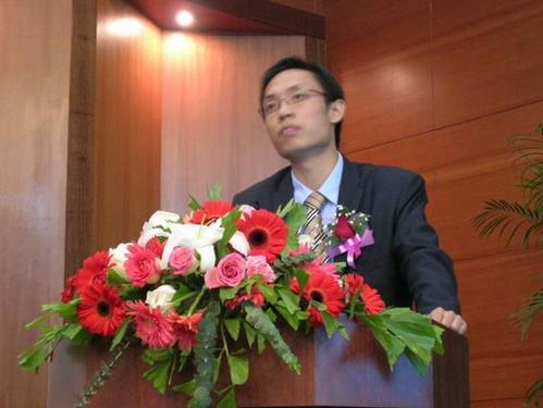 林可威尔副总裁何志涛讲话