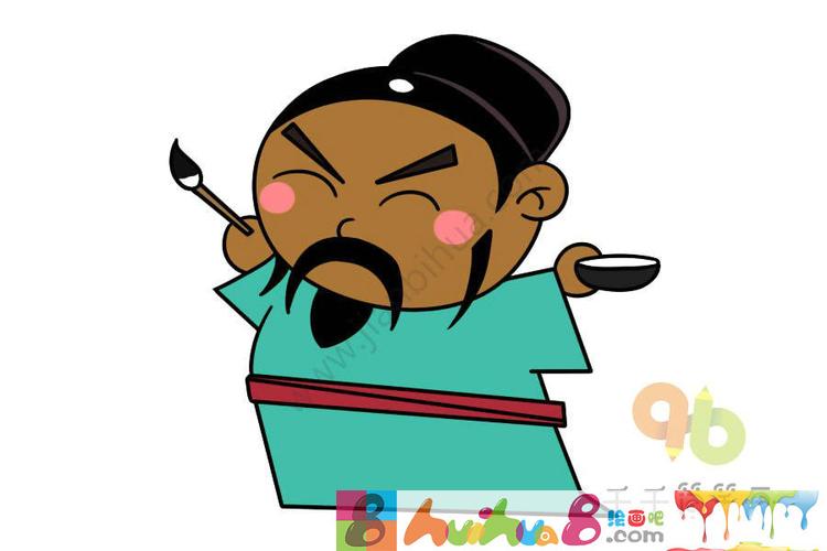 水浒传人物宋江简笔画