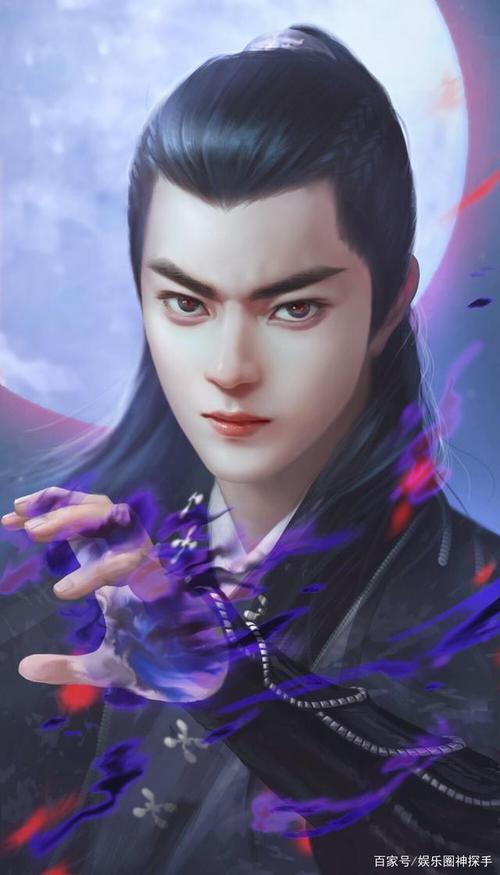 粉丝把许凯的每个角色画出来,哪张惊艳到你?