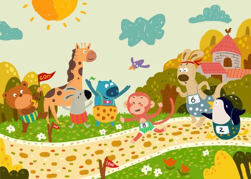 世界真奇妙  --动物赛跑