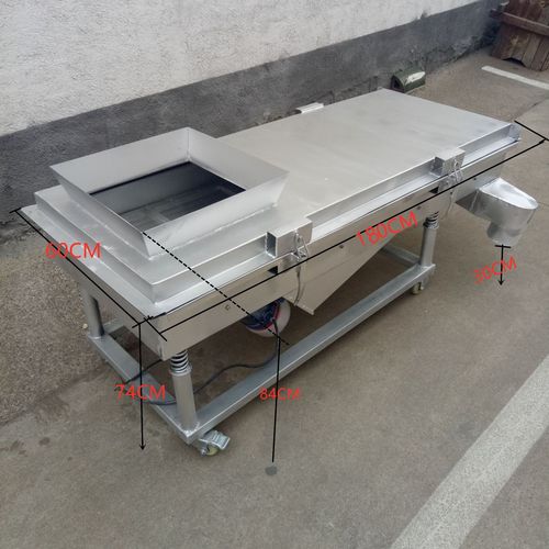 密封式可移动直线振动筛 无尘粉末食品筛选机分选机