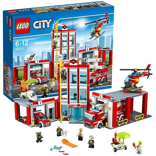 lego 乐高 city 城市系列消防总局 60110