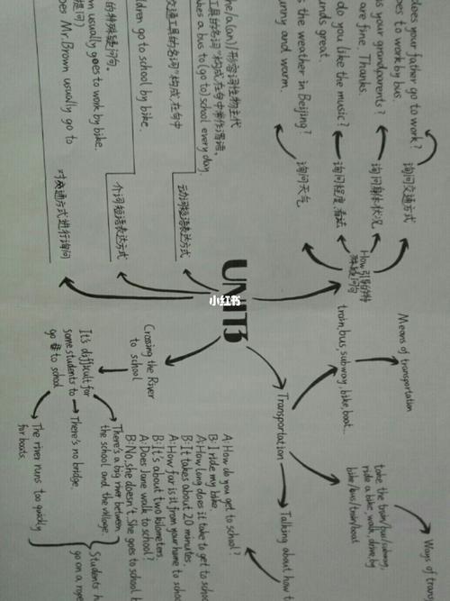 七年级下册英语第三单元思维导图