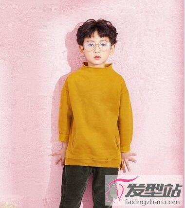 小男童卷发发型 开学季做个帅气小潮男