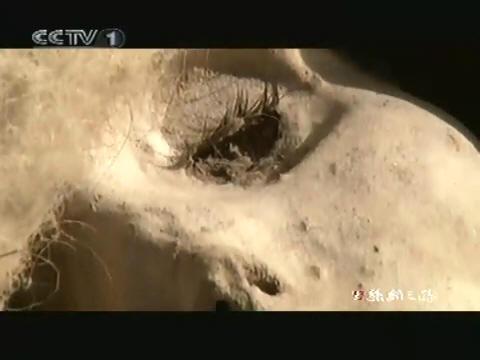 墓穴中真实的楼兰美女