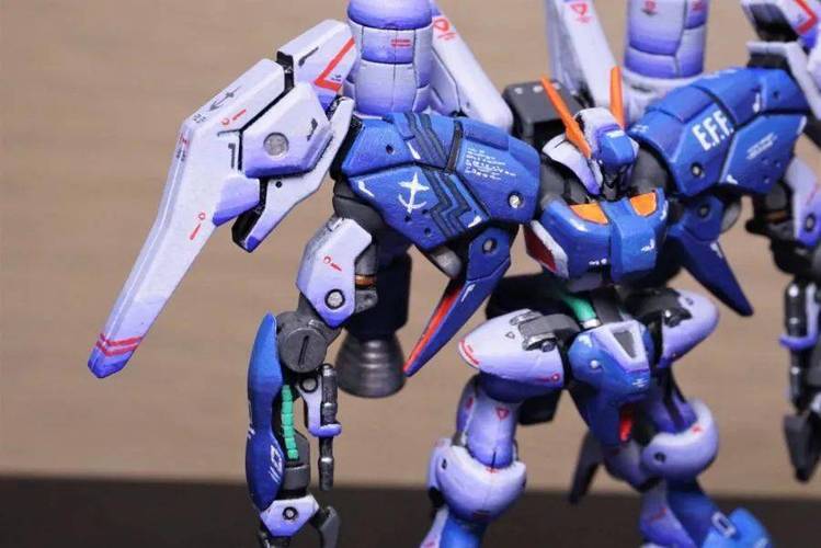 小而精更能夺人眼球,gundam artifact 拜亚兰特装型涂装