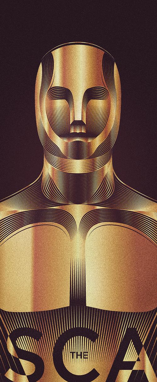 oscar-金色奥斯卡版奖项设计