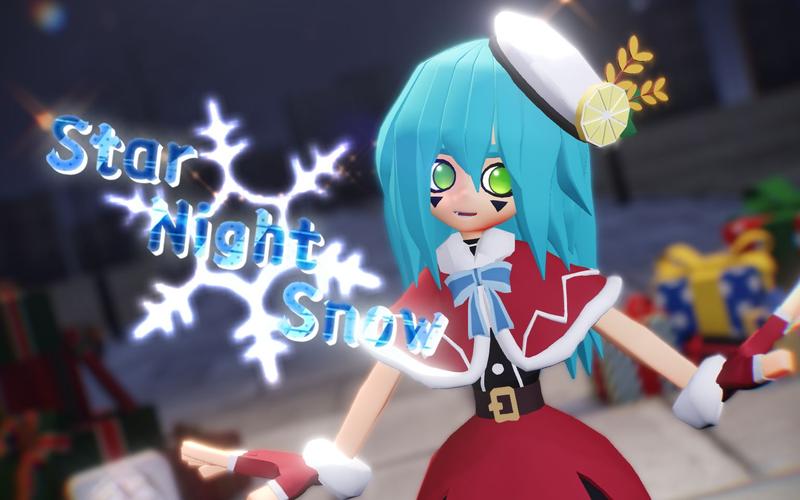 凹凸世界mmd安莉洁雪夜精灵verstarnightsnow模型展示
