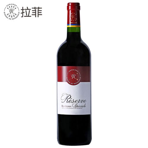 拉菲lafite珍藏波尔多赤霞珠梅洛干红葡萄酒750ml单支装125度红酒法国