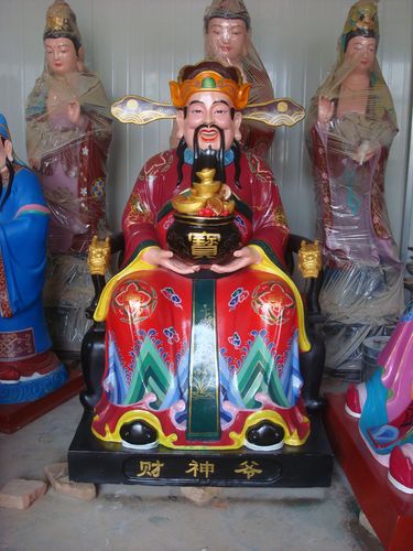 保定铜雕 铜雕工艺品 唐县宜鑫雕塑 铜财神雕塑 精心