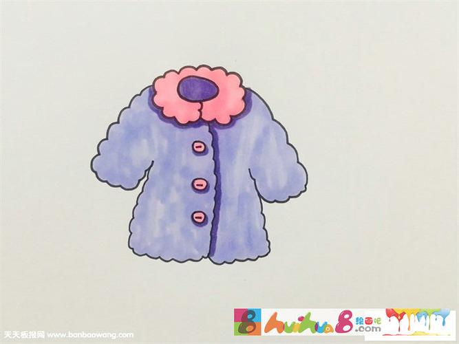 外衣怎么画