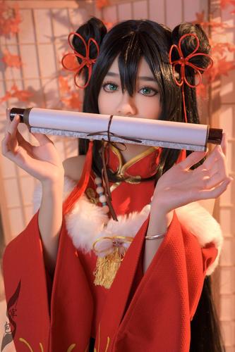 王者荣耀孙尚香新年同人cosplay