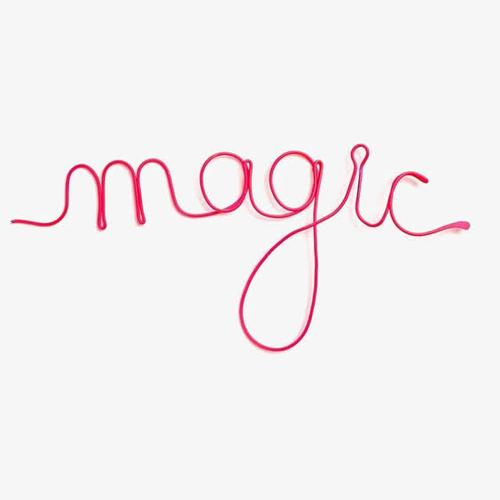 魔法英文艺术字