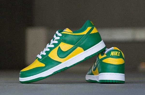 耐克dunklow全新黄绿配色鞋款发售信息释出酷似巴西主题