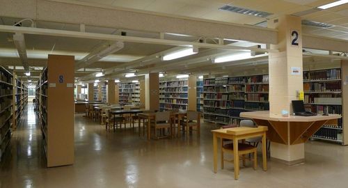 大学图书馆设计室内效果图欣赏效果图