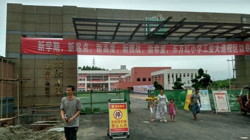 (原创)期盼多年的东方红 小学新校区建成了!