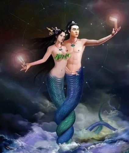 中国古代伏羲女娲交尾图, 为何古巴比伦,印度,希腊都有类似传说