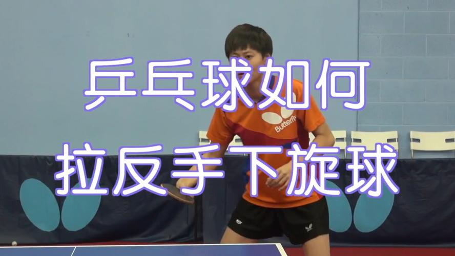 乒乓球如何拉反手下旋球_乒乓球_乒乓球教学_运动健身