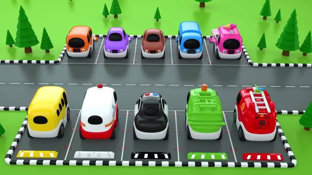 汽车总动员玩具视频 儿童卡通第5季 挖土机动画片