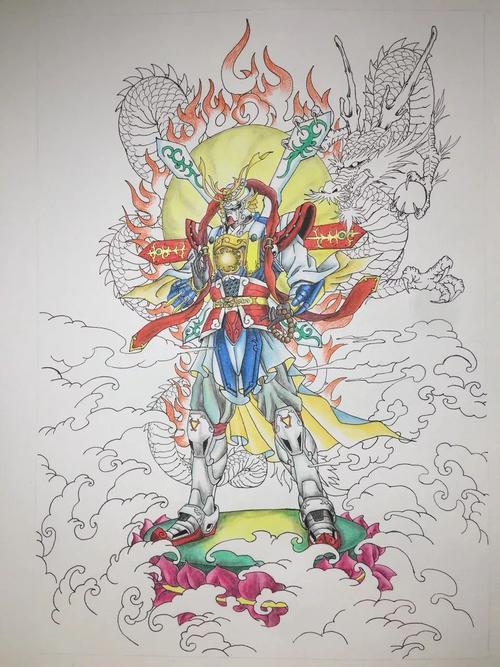【绘画】高达 中国风