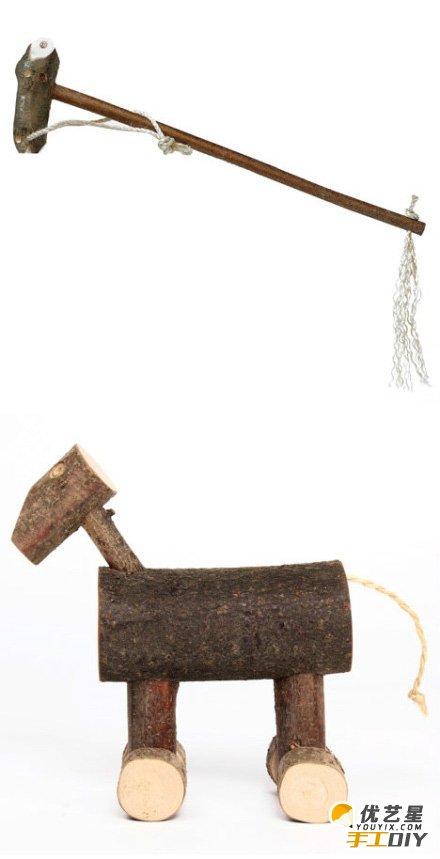 原木质感的木头小玩具手工制作的教程图解 回归自然,质朴的玩趣本质