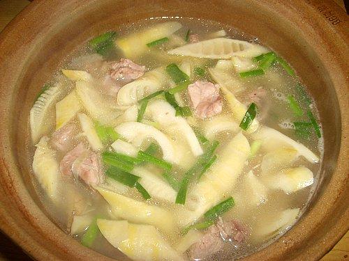 春笋炖排骨