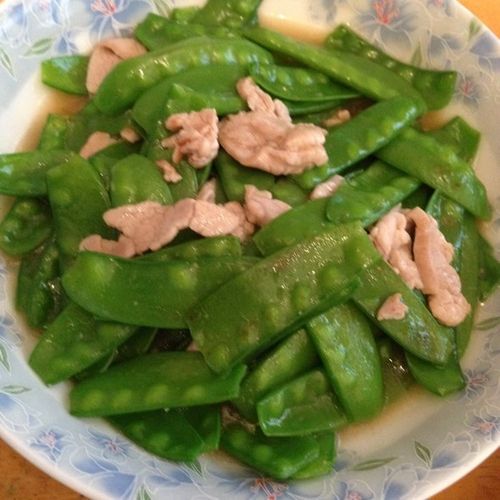 葱炒豌豆
