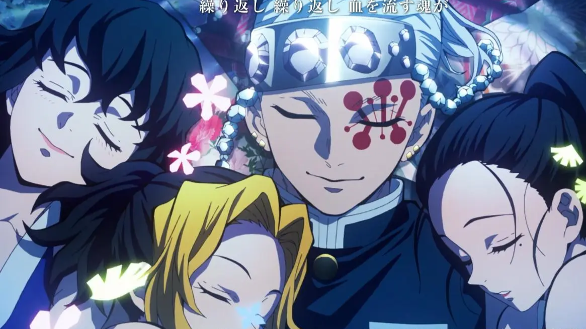 原创鬼灭之刃音柱有三位各具特色的老婆为什么观众不会觉得反感