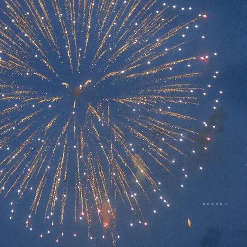 背景图/蓝色/烟花