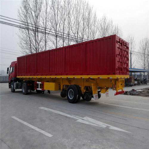 我公司生产各种挂车,半挂车,全挂车,其在公告内产品低平板半挂车10.