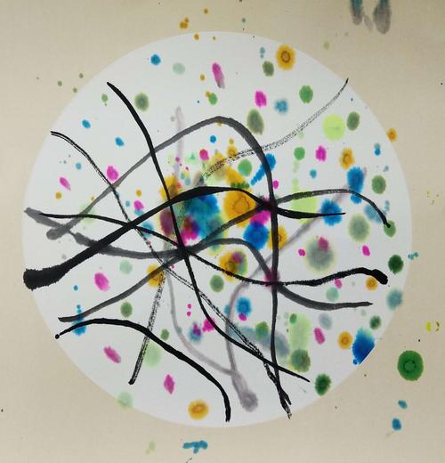 三年5班《彩墨游戏》