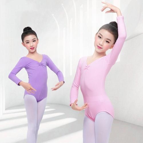 练功儿童舞蹈服内中国舞冬季小女孩演出演出服服装芭蕾舞服