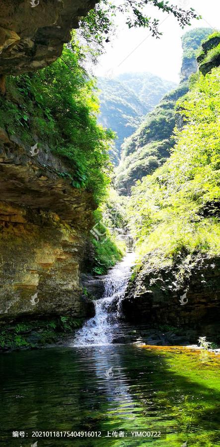 [正版商业]山间瀑布