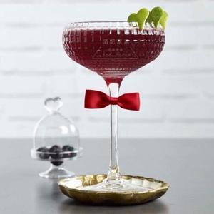 酒吧聚采 无铅水晶阔口波纹鸡尾酒杯香槟杯鸡尾酒杯马天尼杯150ml