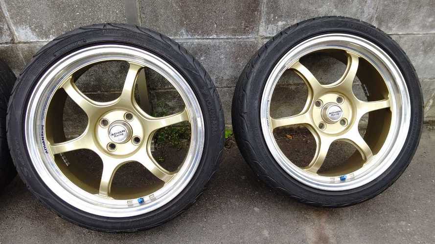 advan rg-d2 4穴pcd100 17×7j  42 4本セット